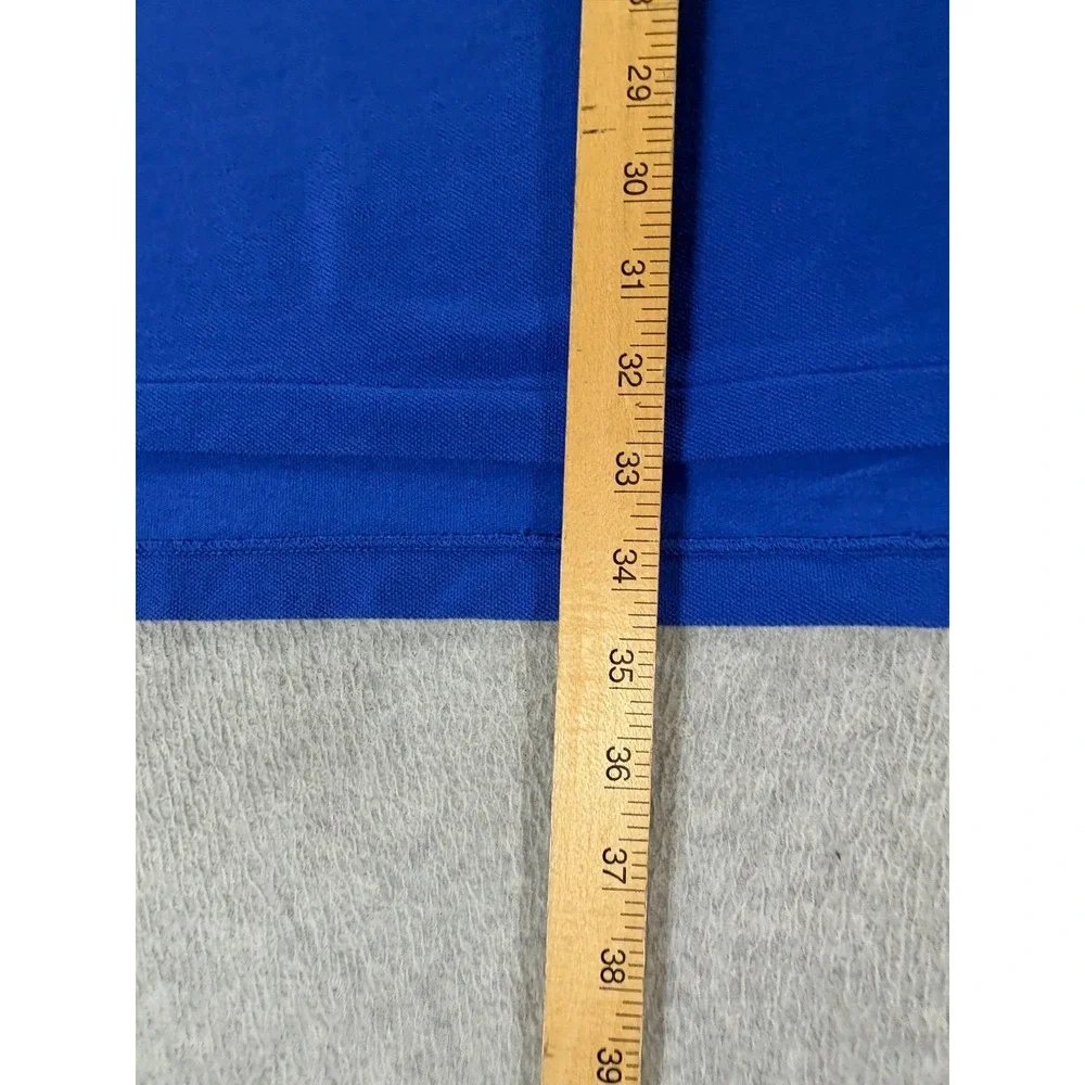 Polo Ralph Lauren Classic Solid Cotton Polo Shirt (Men's XL) Blue